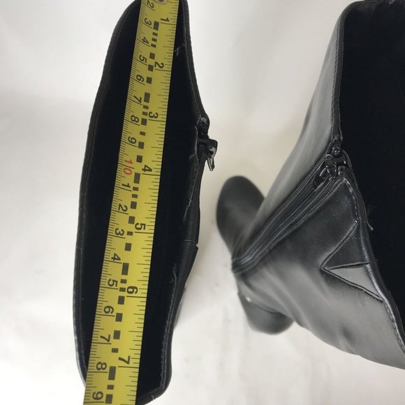 Bella Vita Kassidy II Black Boots Size 6.5M Chunky - Picture 4 of 12